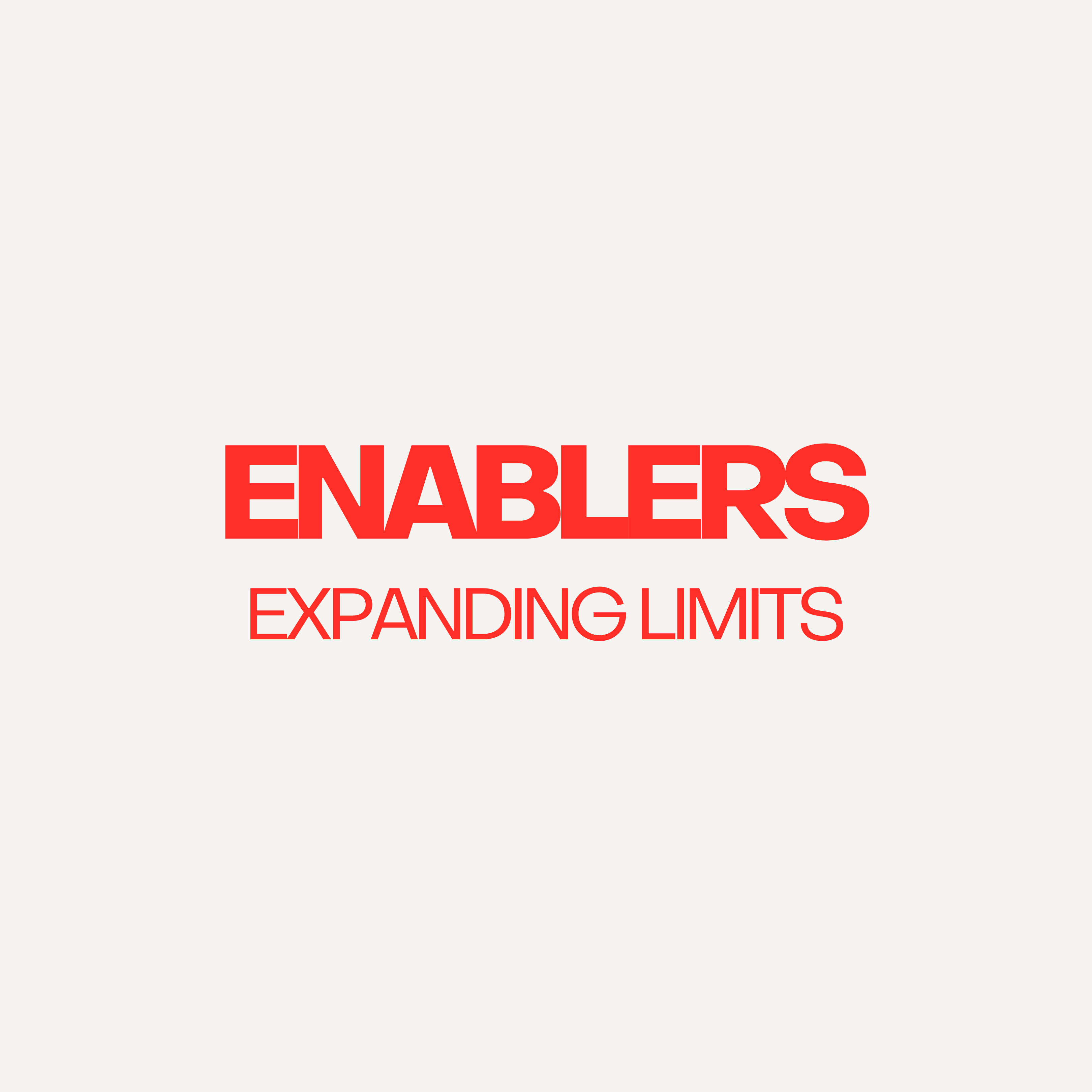 Enablers expanding limits